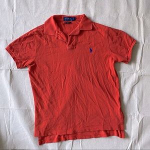 Polo Ralph Lauren orange t shirt in small